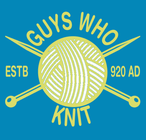 Great Lakes Men's Knitting Retreat Scholarship Fund shirt design - zoomed