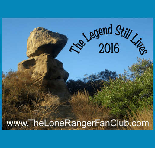 The Lone Ranger Rock - The Legend Still Lives shirt design - zoomed