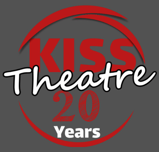 20 years of KISS Theatre shirt design - zoomed
