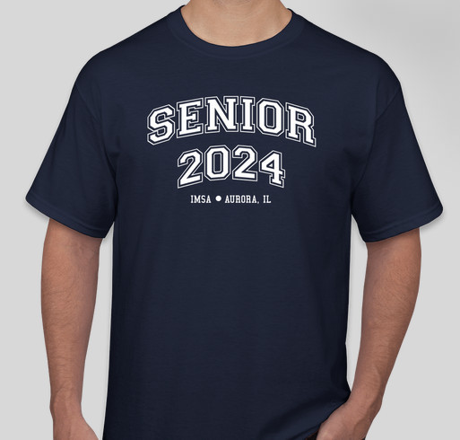 Class of 24 Senior Merch Fundraiser - unisex shirt design - front