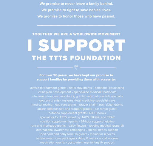 This Shirt Saves Twins Fundraiser! shirt design - zoomed