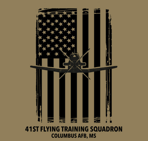 41st FTS Fundraiser shirt design - zoomed