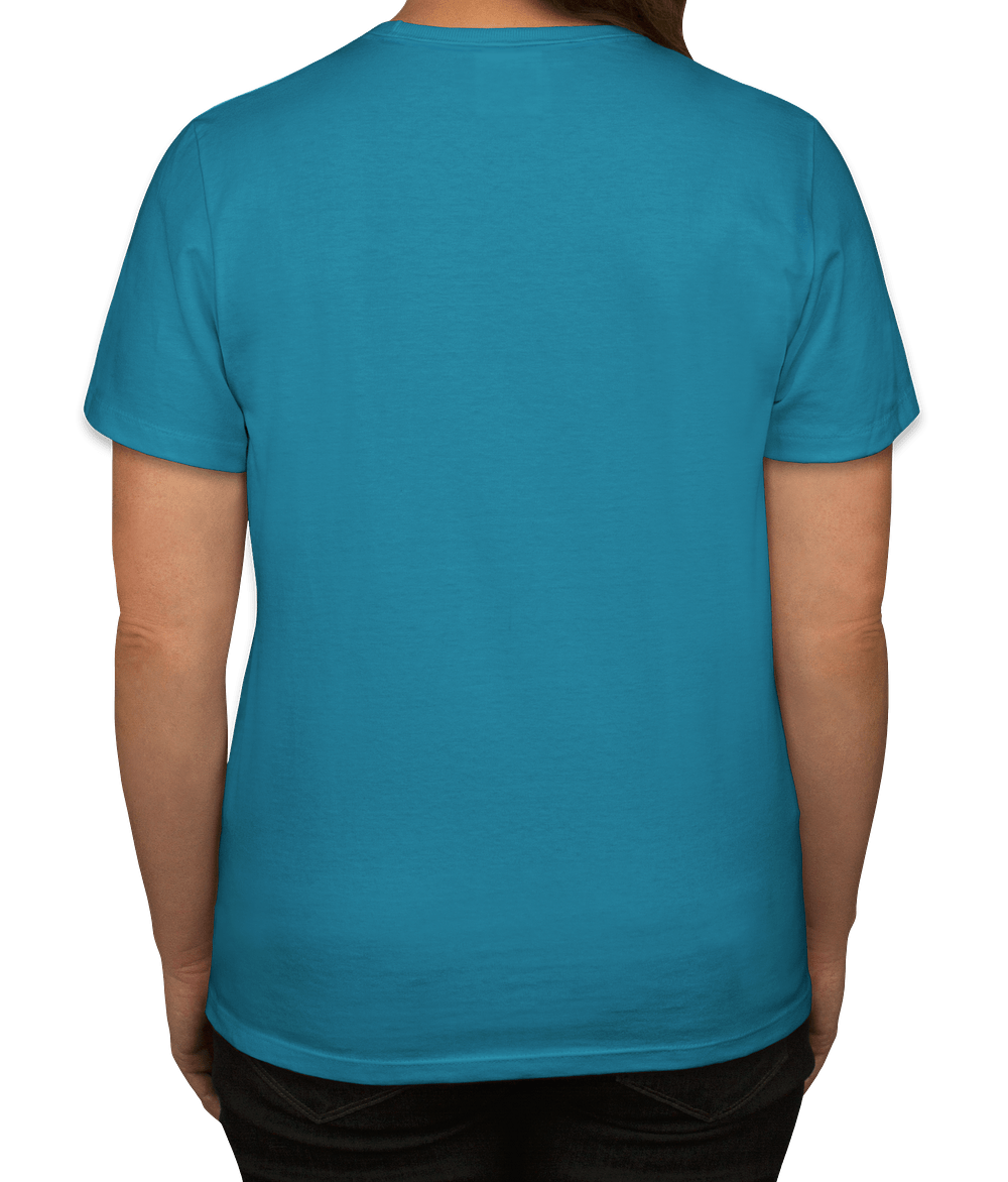 AABB Logo in White Fundraiser - unisex shirt design - back