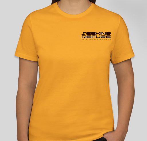 Seeking Refuge - Lafayette Band 2019 Fundraiser - unisex shirt design - front