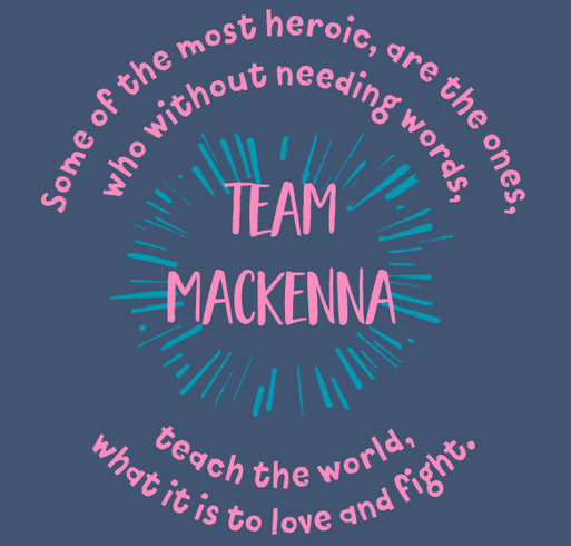 Team Mackenna '26 shirt design - zoomed