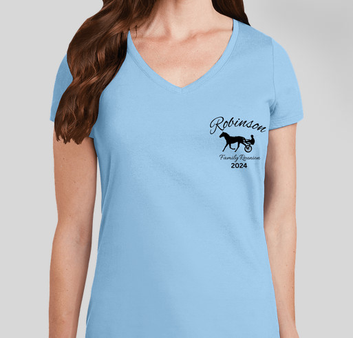 Robinson Family Reunion Fundraiser - unisex shirt design - front