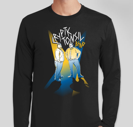 Cryptic Tonsil Band SNA/Rescue Mission Fundraiser! Fundraiser - unisex shirt design - front