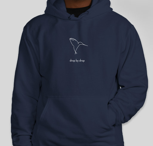 drop by drop - Hoodies To Support Education Around The World Fundraiser - unisex shirt design - front