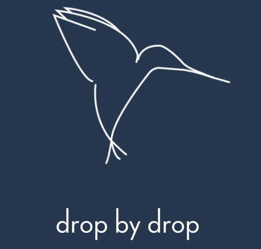 drop by drop - Hoodies To Support Education Around The World shirt design - zoomed