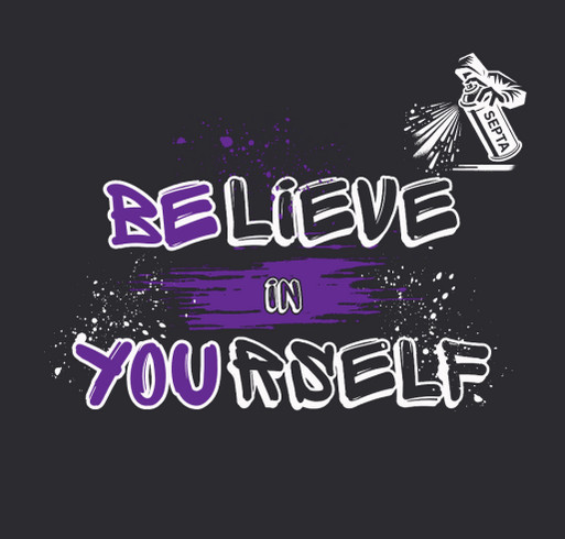 BE YOU Campaign shirt design - zoomed