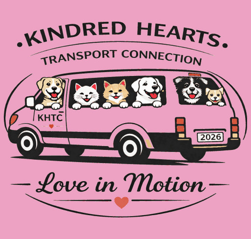 KHTC Spring 2026 Love in Motion shirt design - zoomed