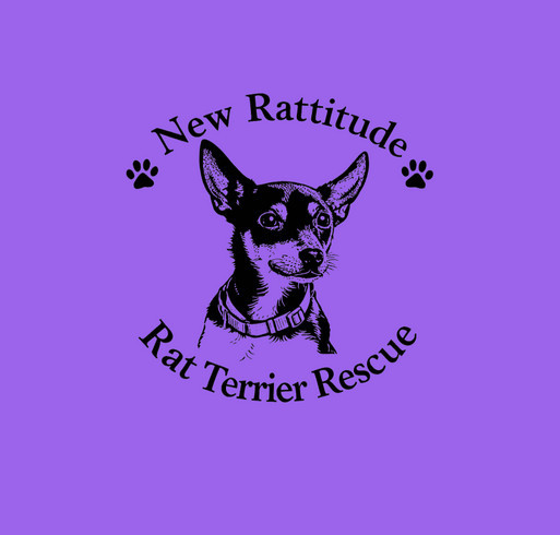 New Rattitude Rat Terrier Rescue 2026 Tshirt/Apparel Fundraiser shirt design - zoomed