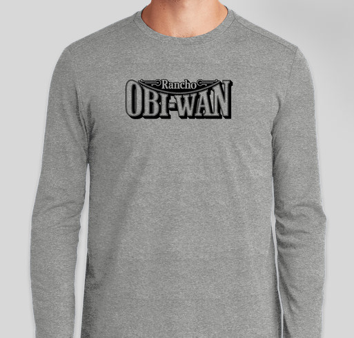 Rancho Obi-Wan 10th Anniversary Fundraiser Fundraiser - unisex shirt design - front