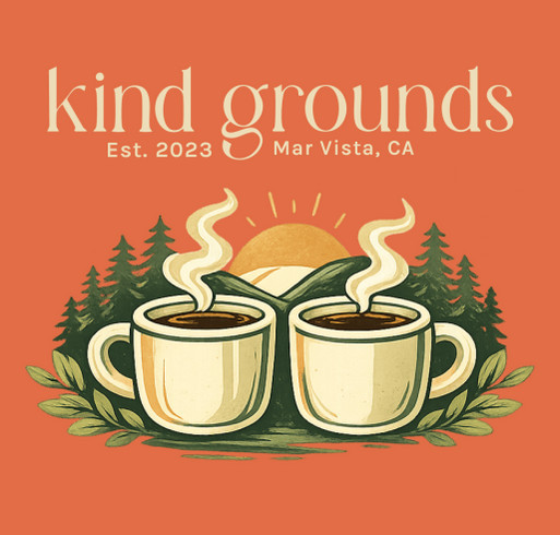 Kind Grounds 3 Year Anniversary! shirt design - zoomed