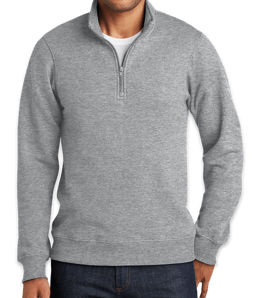 quarter zip sweatshirt