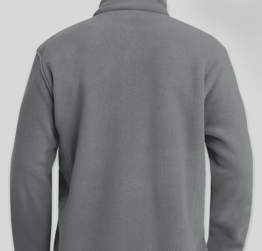 Slim & Relaxed Fit Fleece Jackets Fundraiser - unisex shirt design - back