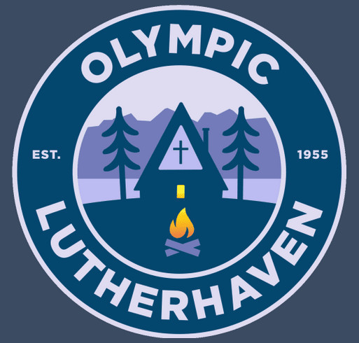 Olympic Lutherhaven Merch Fundraiser shirt design - zoomed
