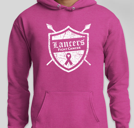 Lancers Fight Cancer Fundraiser - unisex shirt design - front
