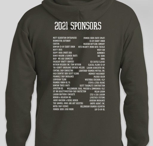 4th Annual Pauly J. Larson Memorial Fishing Tournament Fundraiser - unisex shirt design - back