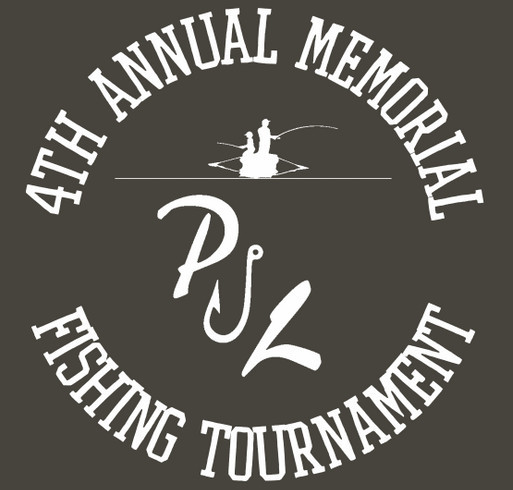 4th Annual Pauly J. Larson Memorial Fishing Tournament shirt design - zoomed
