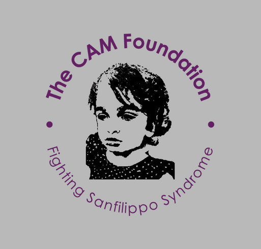 The CAM Foundation (World Sanfilippo Awareness Day-2020) shirt design - zoomed