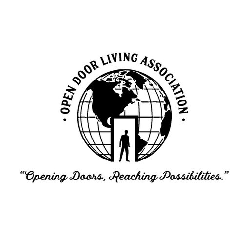 Open Door Living Association-B.E.L.I.E.F. Eclectic Learning 2020 Fundraiser shirt design - zoomed