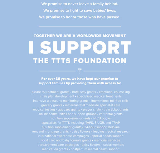 This Shirt Saves Twins Fundraiser! shirt design - zoomed