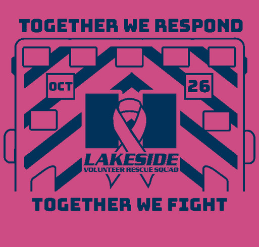 LVRS Breast Cancer Awareness 2026 shirt design - zoomed