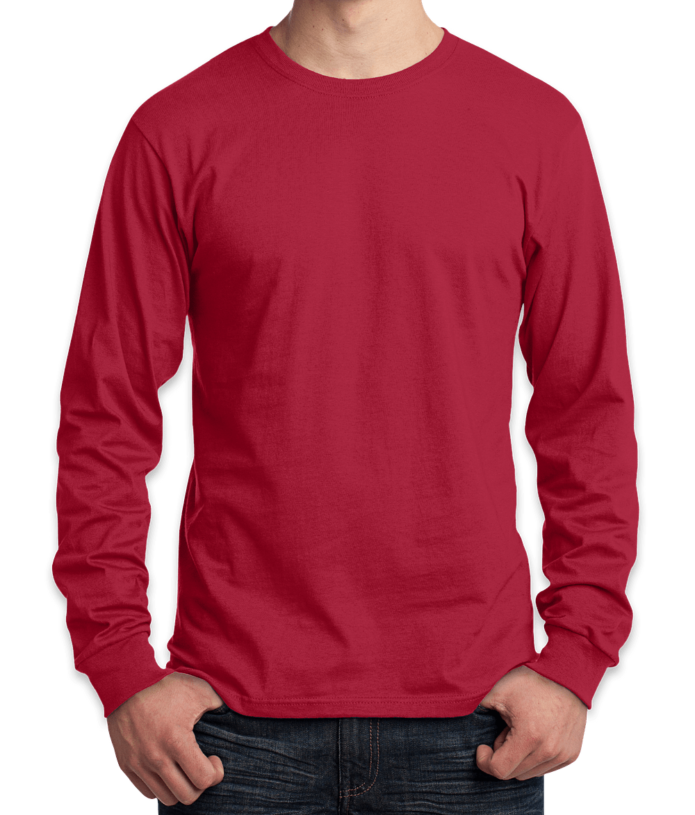 Port & Company Core Cotton Long Sleeve T-shirt