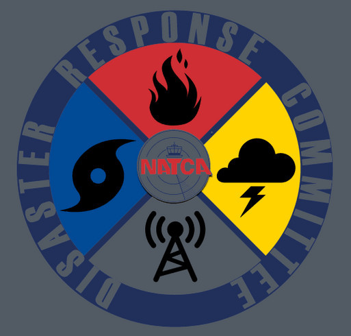 NATCA Disaster Response Committee fundraiser shirt design - zoomed