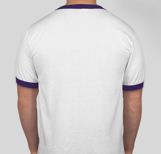 Vintage T-shirt Fundraiser - unisex shirt design - back