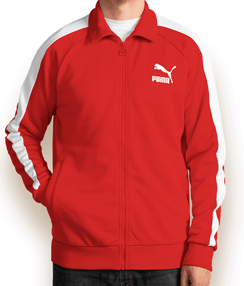Canada - Puma Iconic T7 Track Jacket - High Risk Red