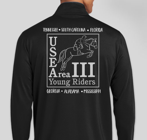 USEA Area III YR Program Fundraiser Fundraiser - unisex shirt design - back