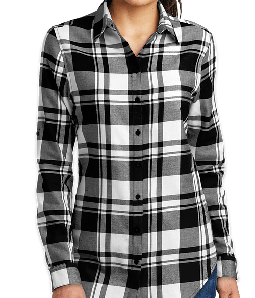 womens plaid sweatshirt
