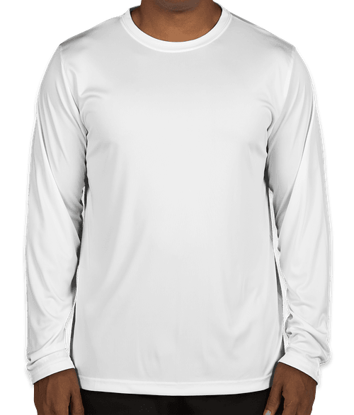 Canada - Team 365 Zone Long Sleeve Performance Shirt - White