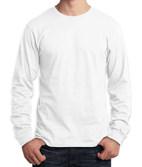 Canada - ATC Everyday Cotton Long Sleeve T-shirt - White