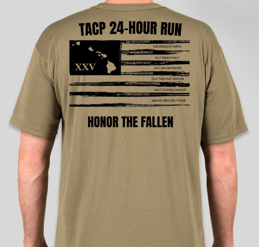 TACP 24-HOUR CHALLENGE 2024 Fundraiser - unisex shirt design - back