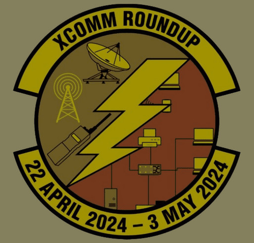XCOMM Roundup 24 shirt design - zoomed