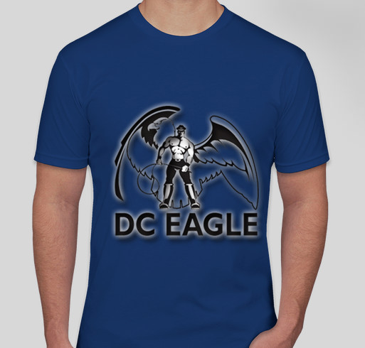 Help the staff from the DC Eagle Fundraiser - unisex shirt design - front