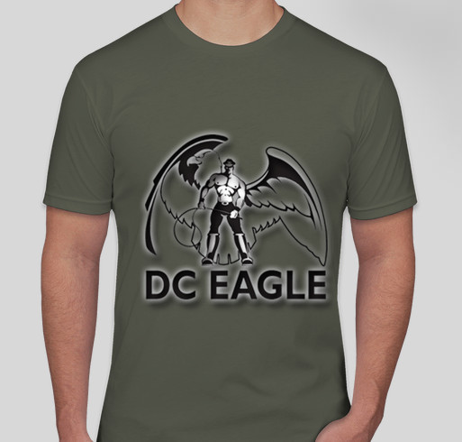Help the staff from the DC Eagle Fundraiser - unisex shirt design - front