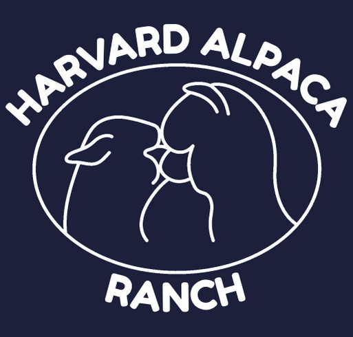 Support 10 Years of Harvard Alpaca Ranch shirt design - zoomed