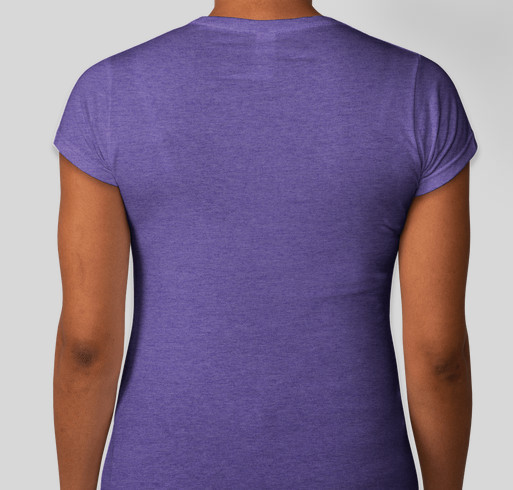 WARRIOR BEAN TSHIRT FUNDRAISER Fundraiser - unisex shirt design - back
