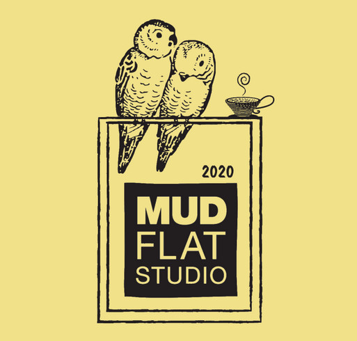 Mudflat 2020 T-shirt Fundraiser shirt design - zoomed