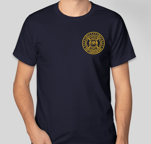 Philadelphia Fire Department 150th Anniversary Tee Fundraiser - unisex shirt design - front