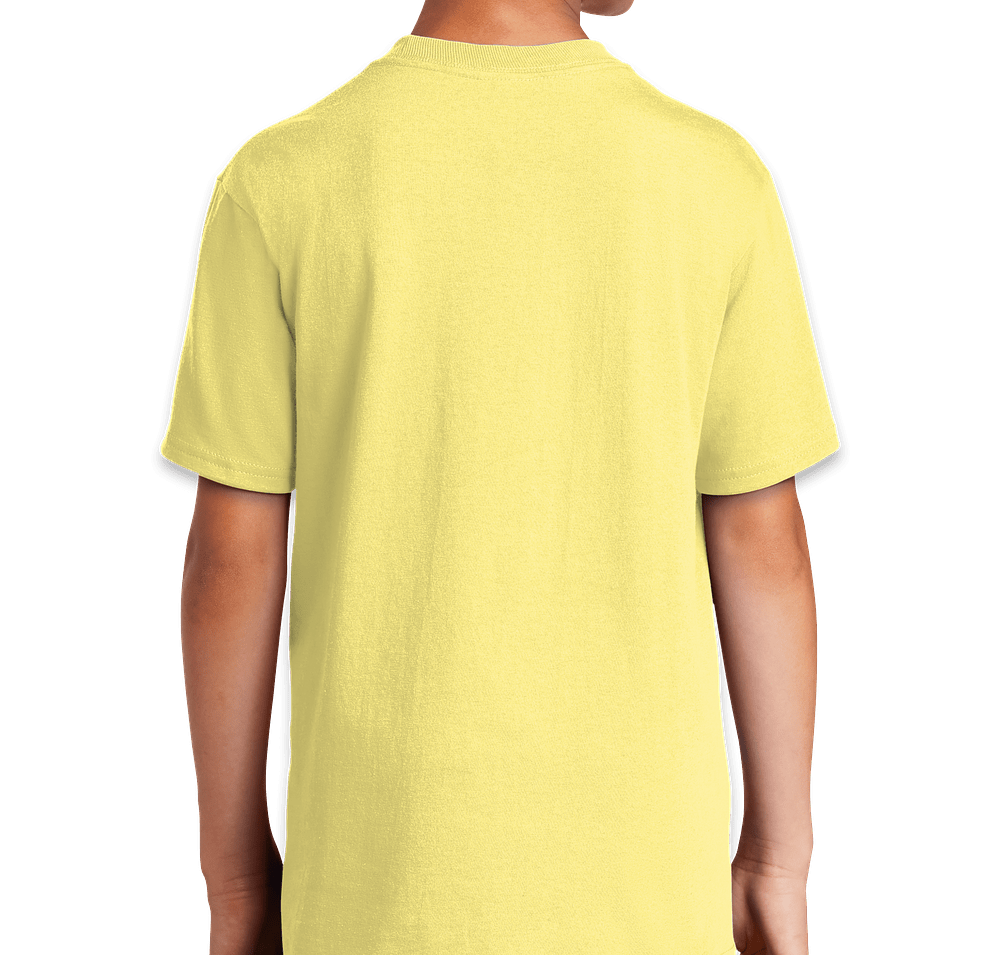 Brain Waves RI - Youth tshirt Fundraiser - unisex shirt design - back