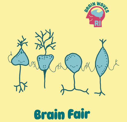 Brain Waves RI - Youth tshirt shirt design - zoomed