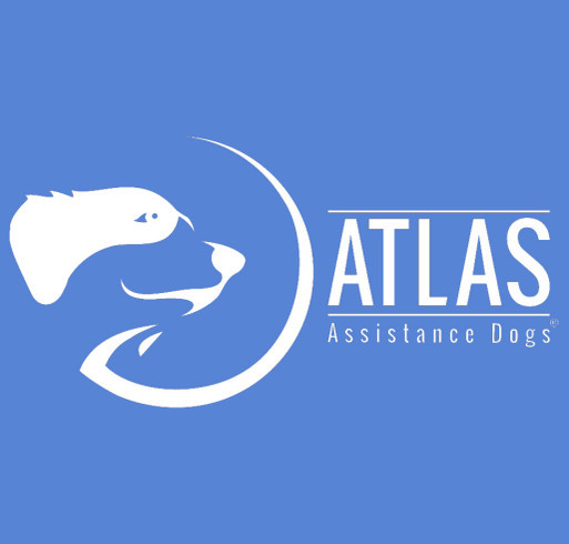 Support Atlas Assistance Dogs shirt design - zoomed