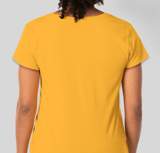 We Run with Maud Fundraiser - unisex shirt design - back