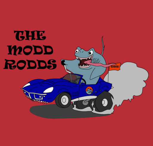 The Modd Rodds Holiday Campaign shirt design - zoomed
