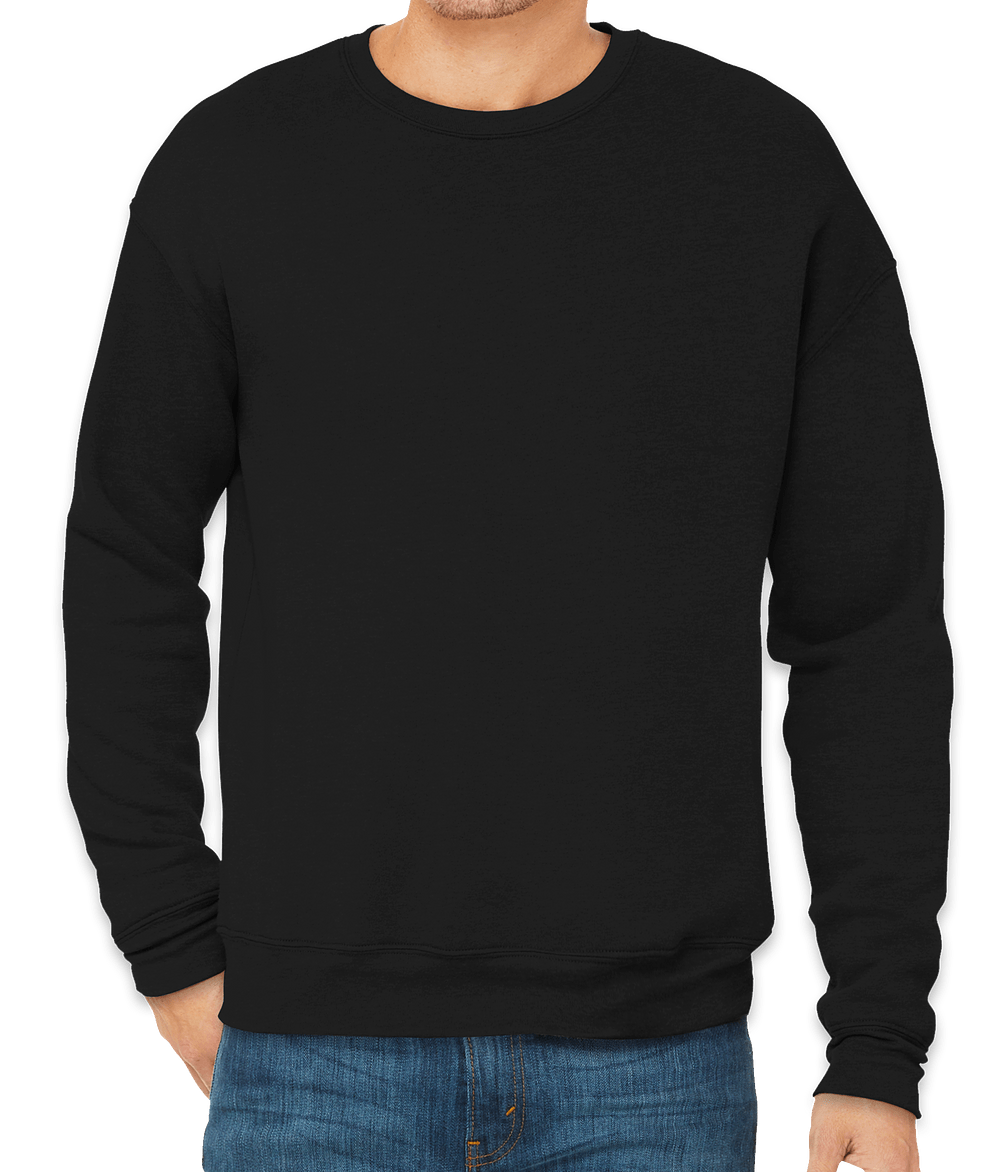 Bella + Canvas Ultra Soft Drop Shoulder Crewneck Sweatshirt